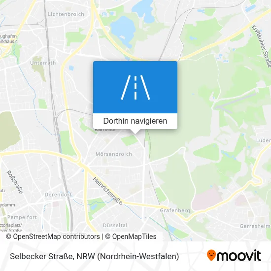 Selbecker Straße Karte