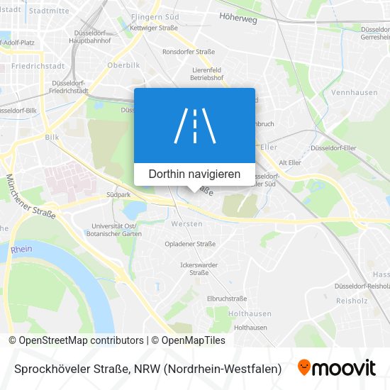 Sprockhöveler Straße Karte