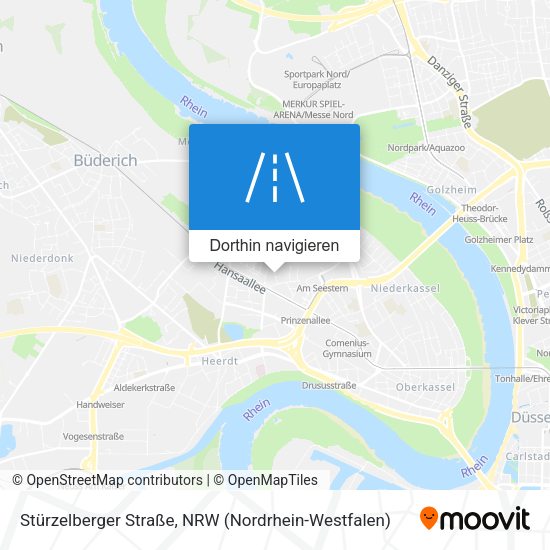 Stürzelberger Straße Karte