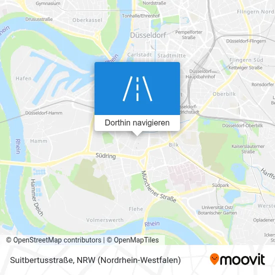 Suitbertusstraße Karte