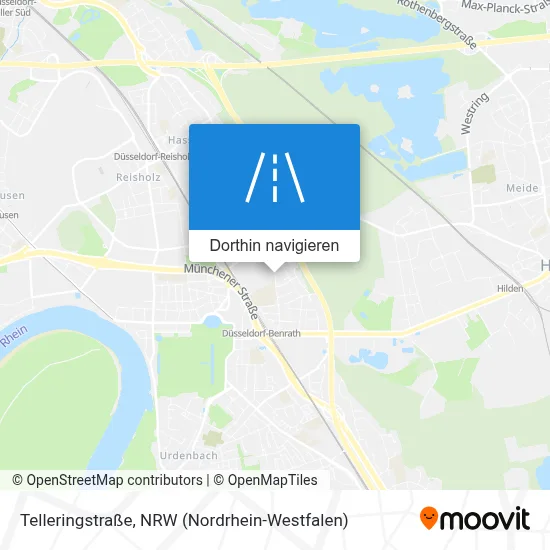 Telleringstraße Karte