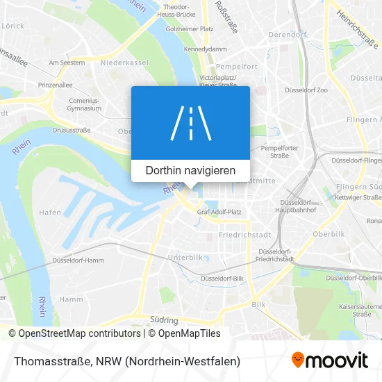 Thomasstraße Karte