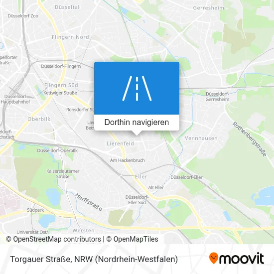 Torgauer Straße Karte