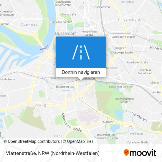 Vlattenstraße Karte