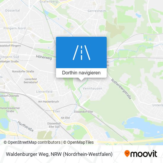Waldenburger Weg Karte