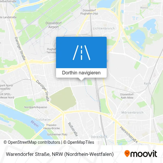 Warendorfer Straße Karte