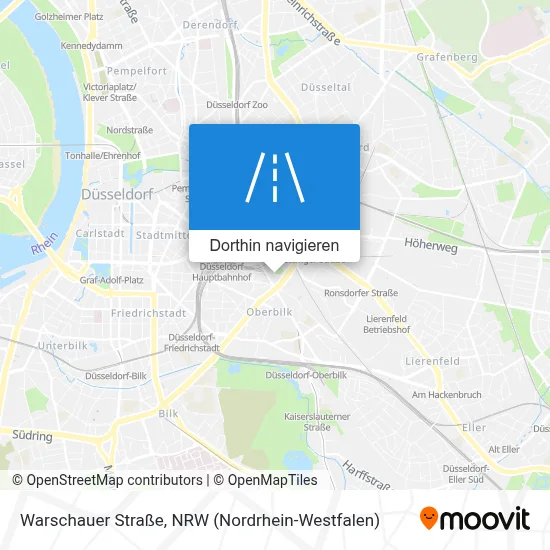 Warschauer Straße Karte