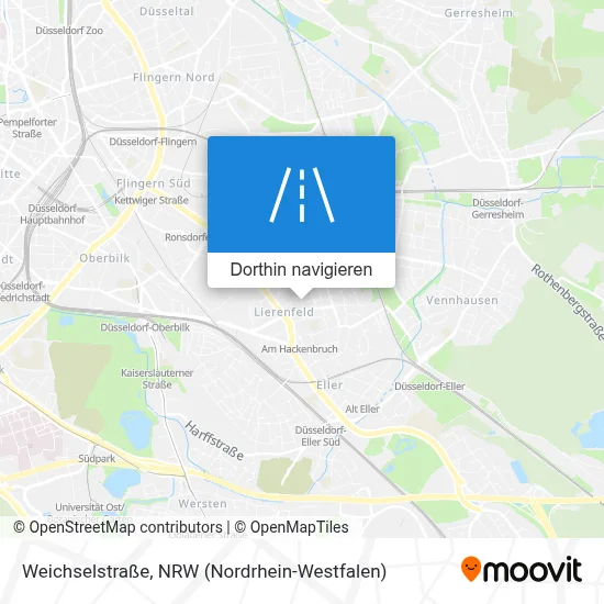 Weichselstraße Karte