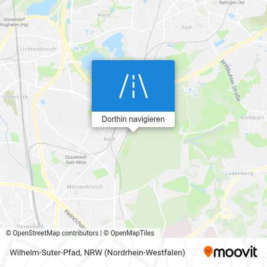 Wilhelm-Suter-Pfad Karte