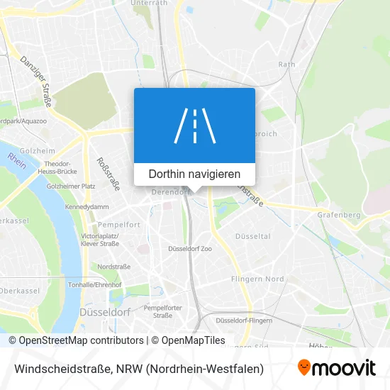 Windscheidstraße Karte