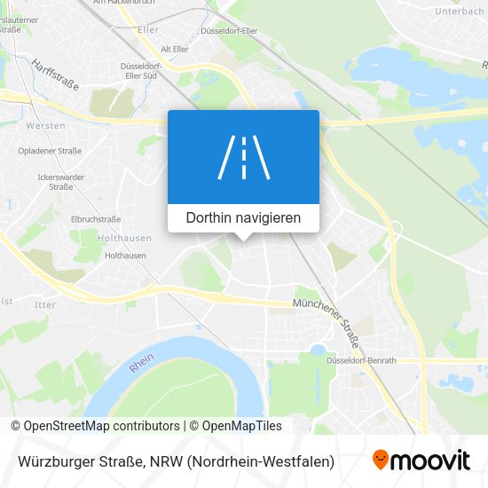 Würzburger Straße Karte