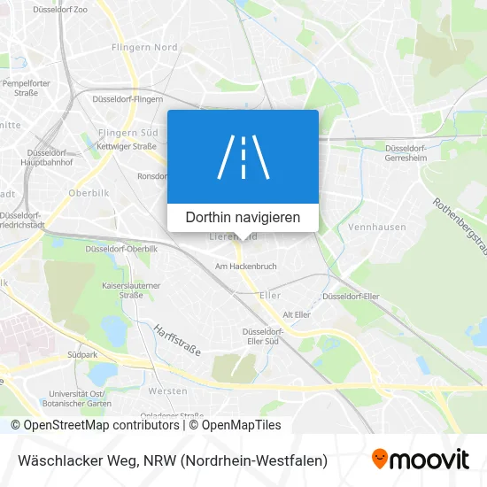 Wäschlacker Weg Karte