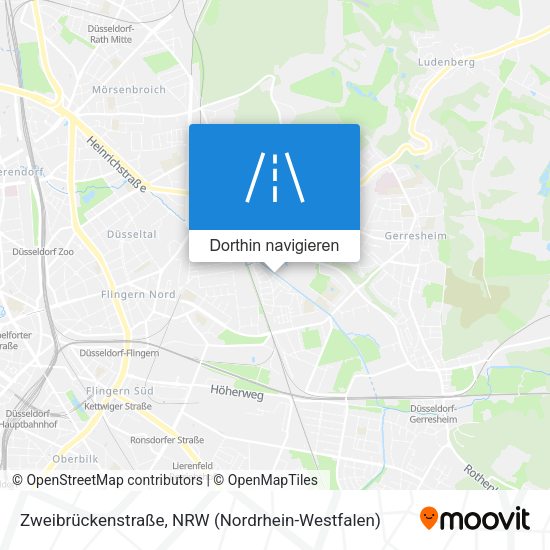 Zweibrückenstraße Karte