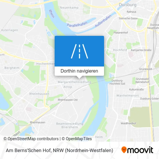 Am Berns'Schen Hof Karte