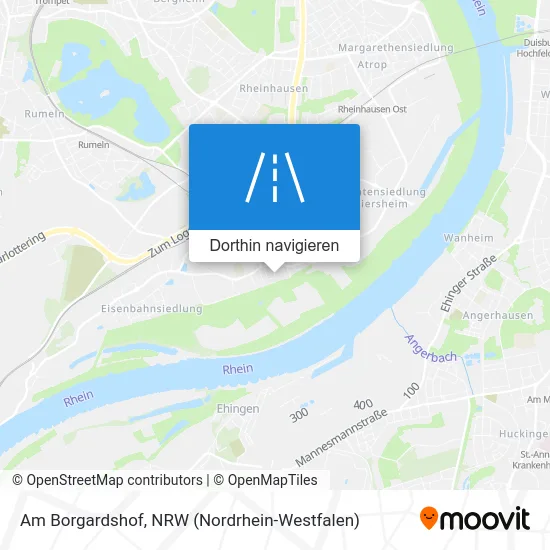 Am Borgardshof Karte
