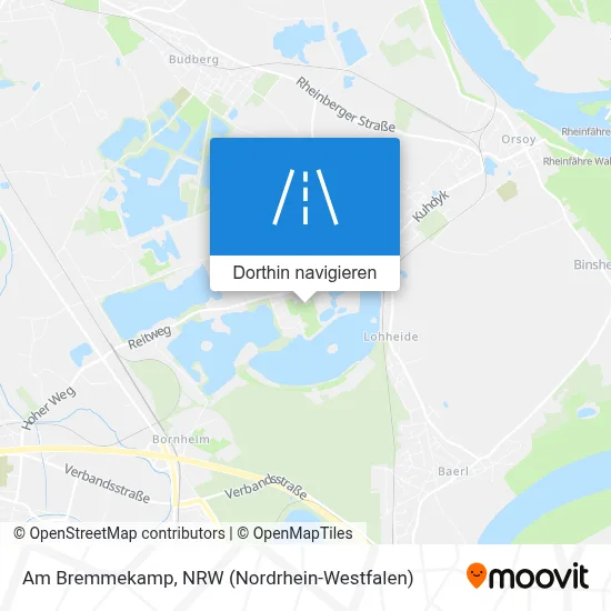 Am Bremmekamp Karte