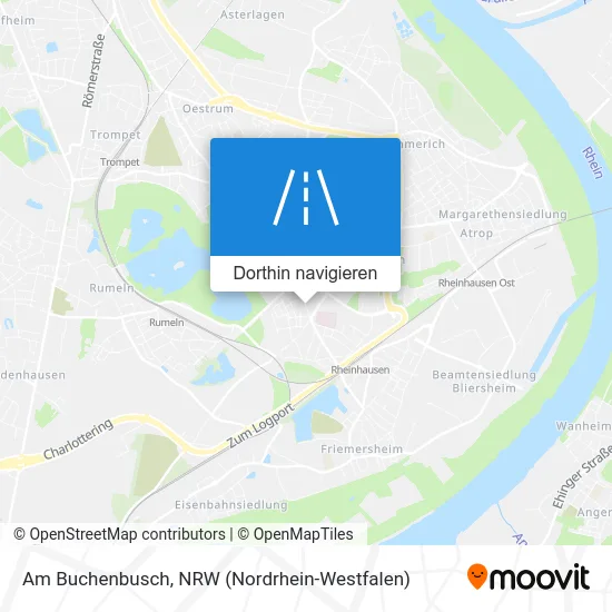 Am Buchenbusch Karte