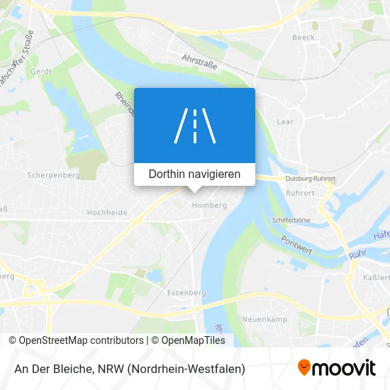 An Der Bleiche Karte