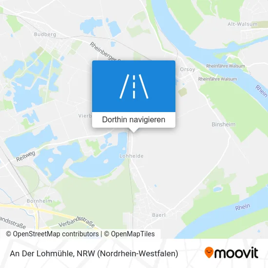 An Der Lohmühle Karte