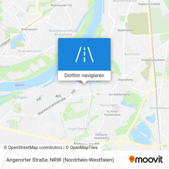 Angerorter Straße Karte