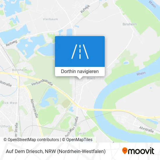 Auf Dem Driesch Karte