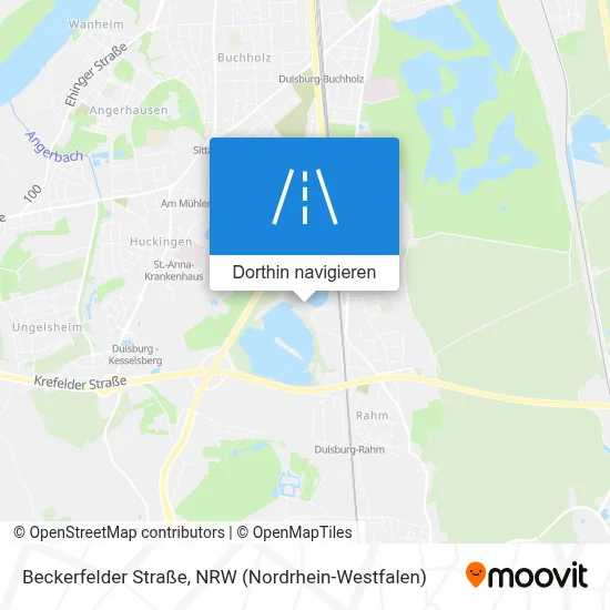 Beckerfelder Straße Karte