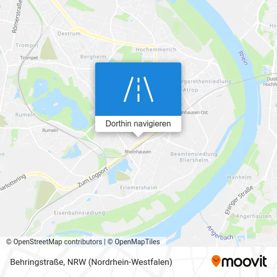 Behringstraße Karte