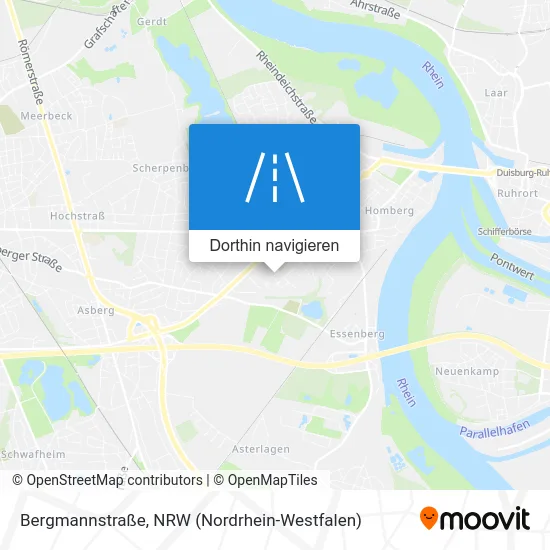 Bergmannstraße Karte