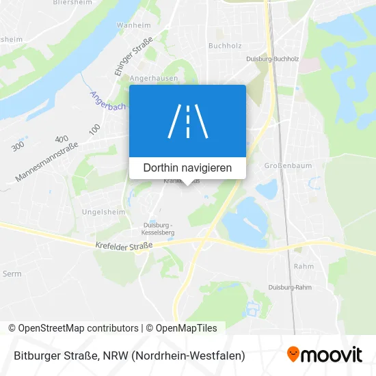Bitburger Straße Karte