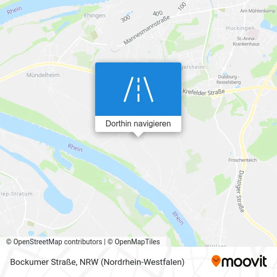 Bockumer Straße Karte
