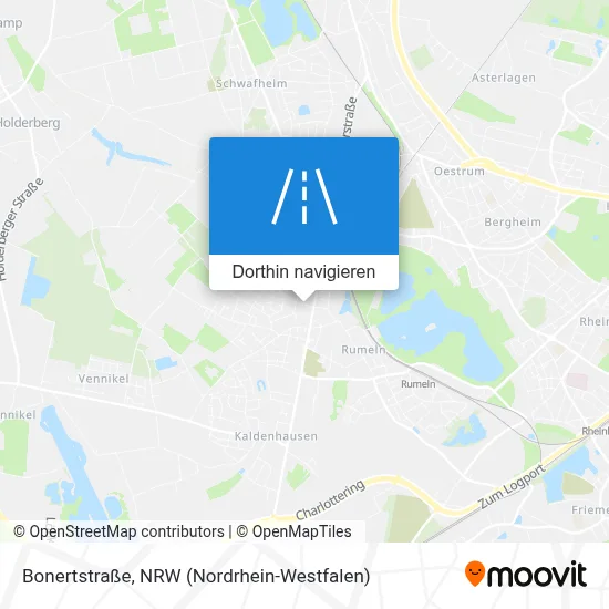 Bonertstraße Karte