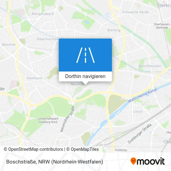 Boschstraße Karte