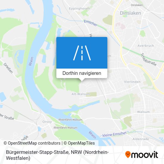 Bürgermeister-Stapp-Straße Karte
