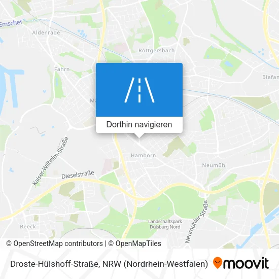 Droste-Hülshoff-Straße Karte