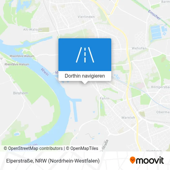 Elperstraße Karte