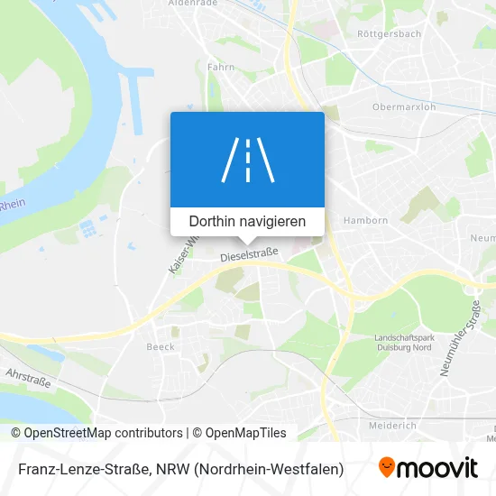 Franz-Lenze-Straße Karte