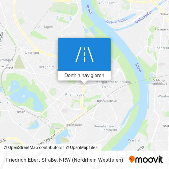 Friedrich-Ebert-Straße Karte