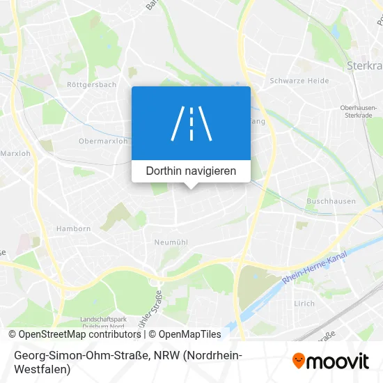 Georg-Simon-Ohm-Straße Karte