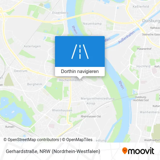 Gerhardstraße Karte