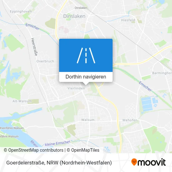 Goerdelerstraße Karte