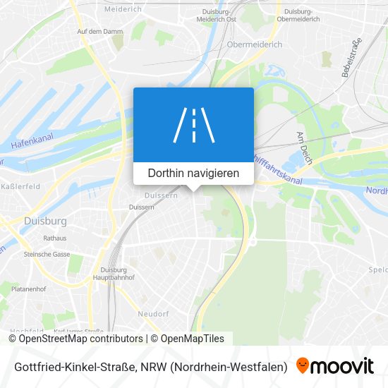 Gottfried-Kinkel-Straße Karte