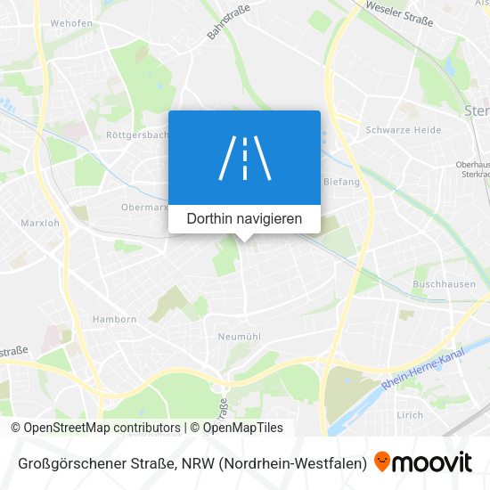 Großgörschener Straße Karte