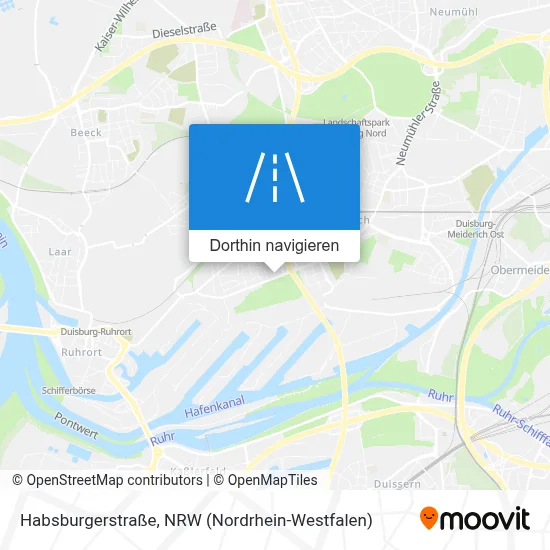 Habsburgerstraße Karte