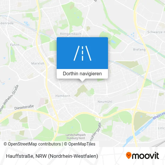 Hauffstraße Karte