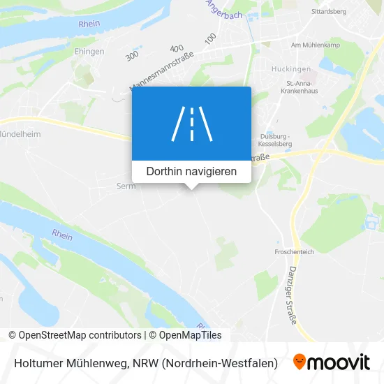 Holtumer Mühlenweg Karte
