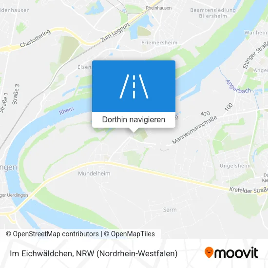 Im Eichwäldchen Karte