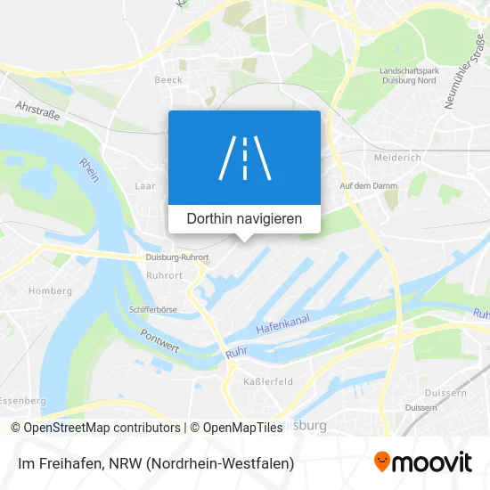 Im Freihafen Karte
