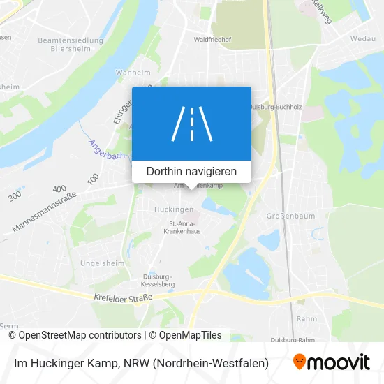 Im Huckinger Kamp Karte