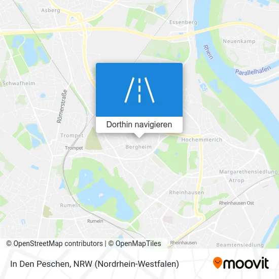 In Den Peschen Karte