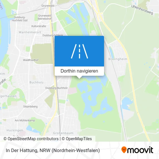 In Der Hattung Karte